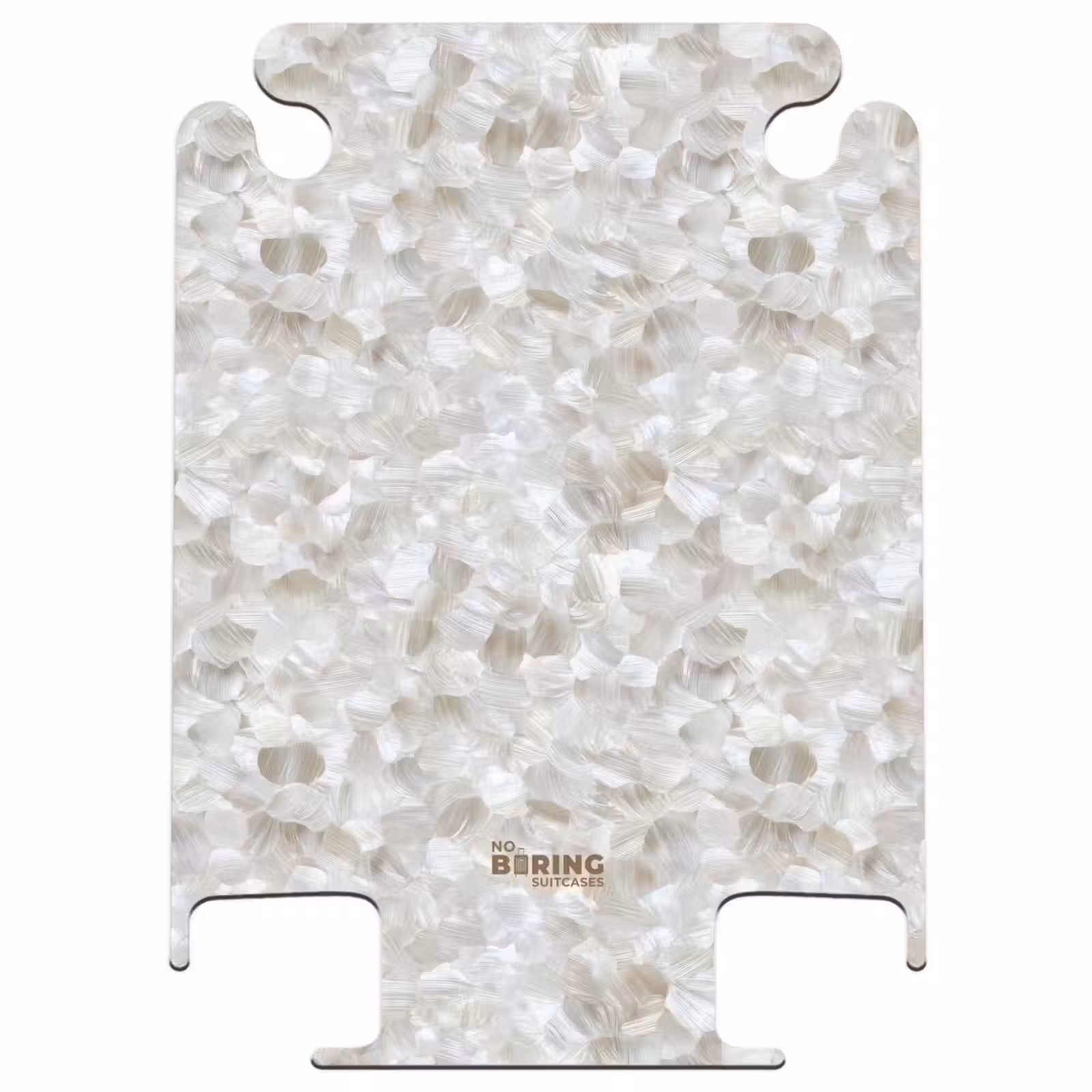 CaseSwap™ - Blanc - Traits de pinceau - Effet de relief — 1