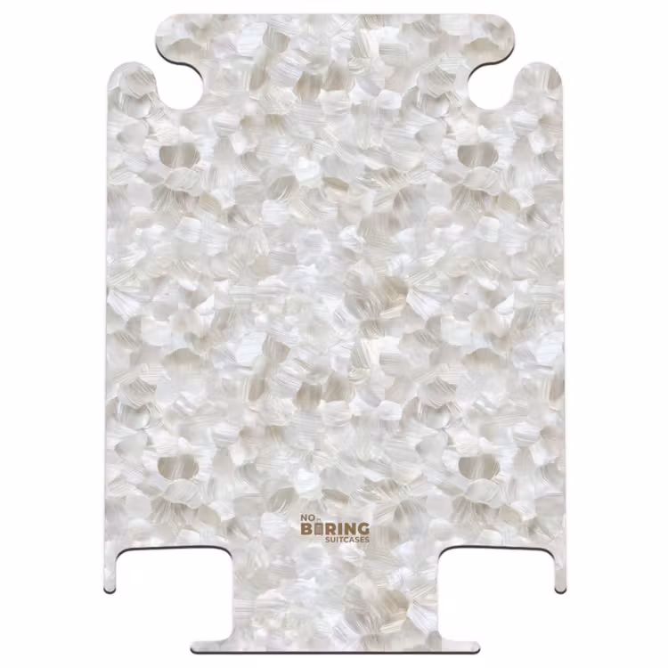 CaseSwap™ - Blanc - Traits de pinceau - Effet de relief — 1