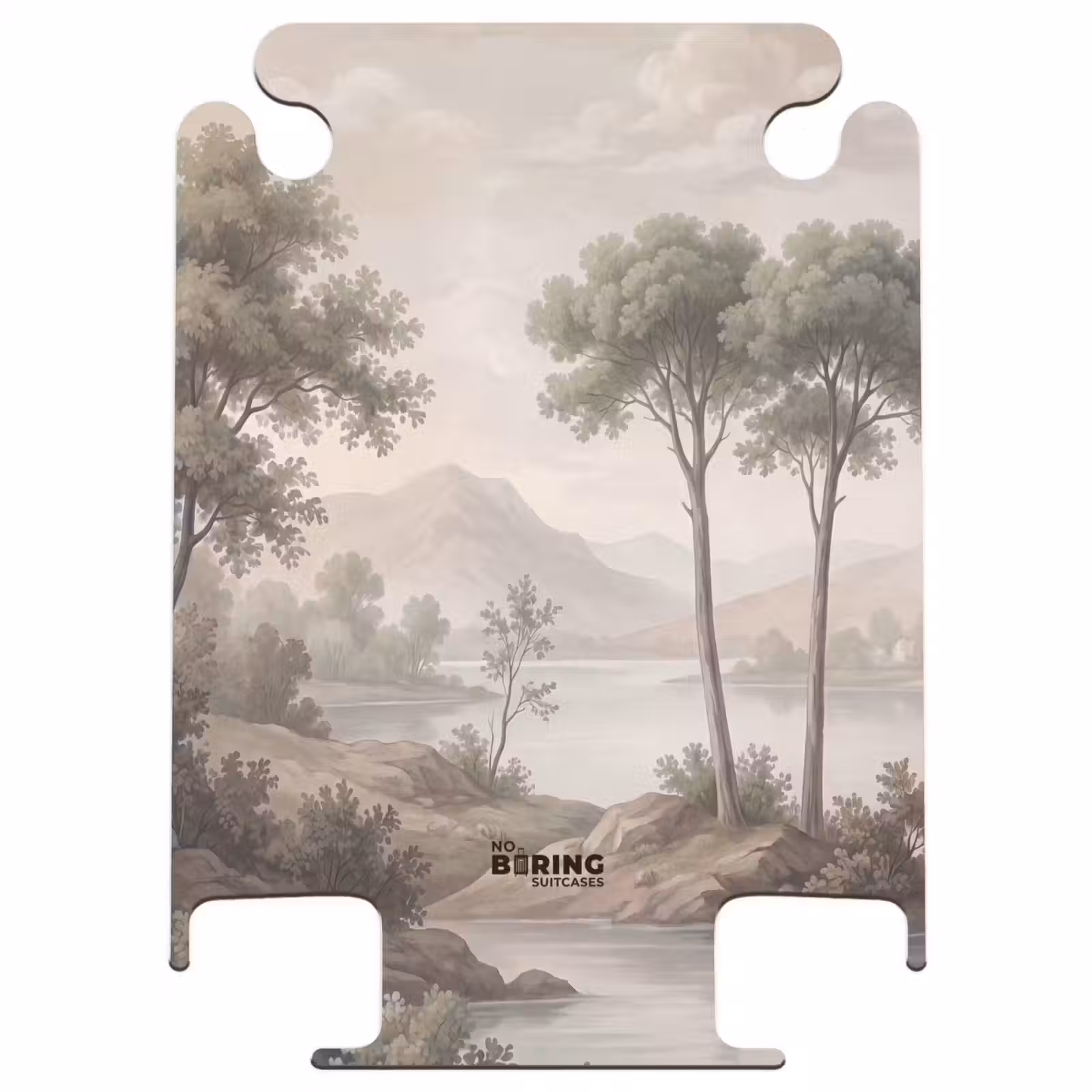 CaseSwap™ - Arbres - Lac - Montagnes - Illustration — 1