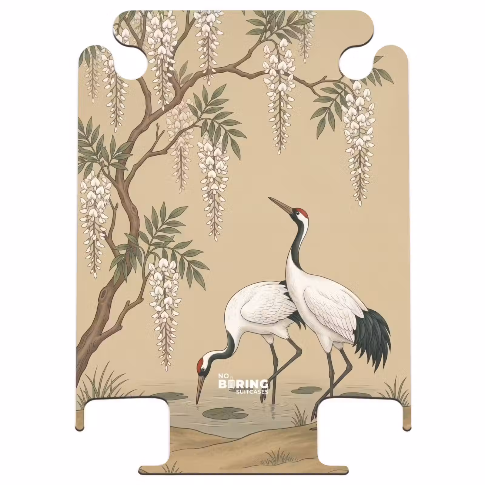 CaseSwap™ - Grues cendrées - Eau - Beige — 1