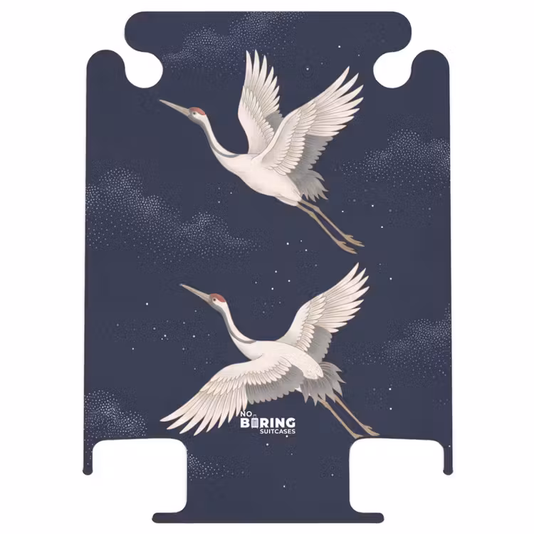 CaseSwap - Grues cendrées - Ciel nocturne - Bleu — 1