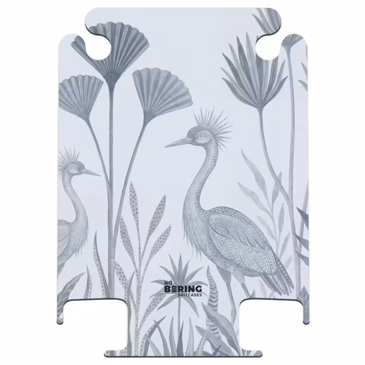 CaseSwap™ - Oiseau - Tropical - Illustration - Bleu-gris - Nature — 1