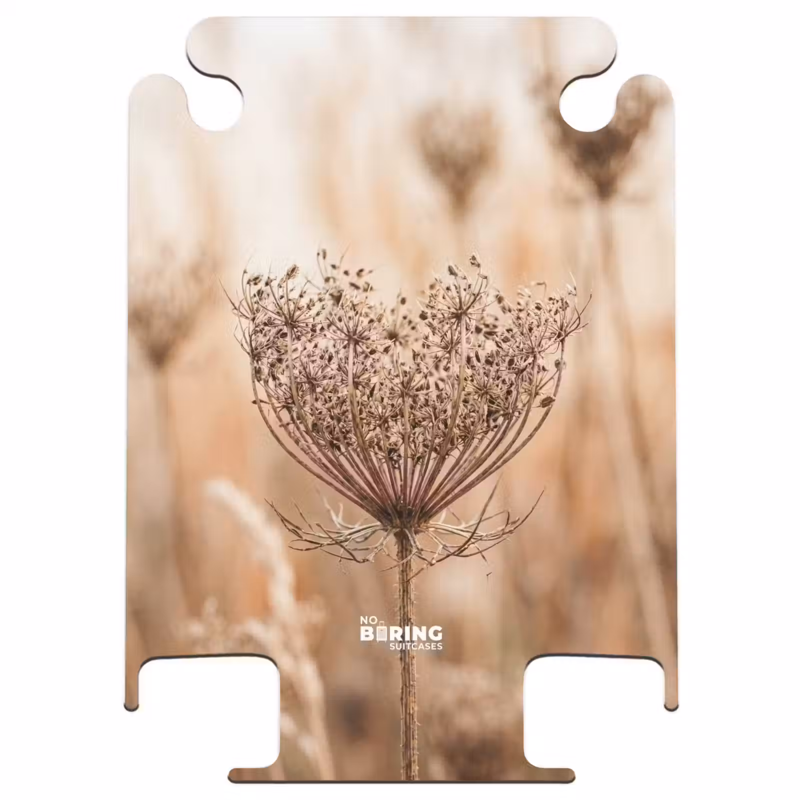 CaseSwap™ - Fleur d'écran - Fleur séchée - Hiver - Beige - Minimaliste — 1