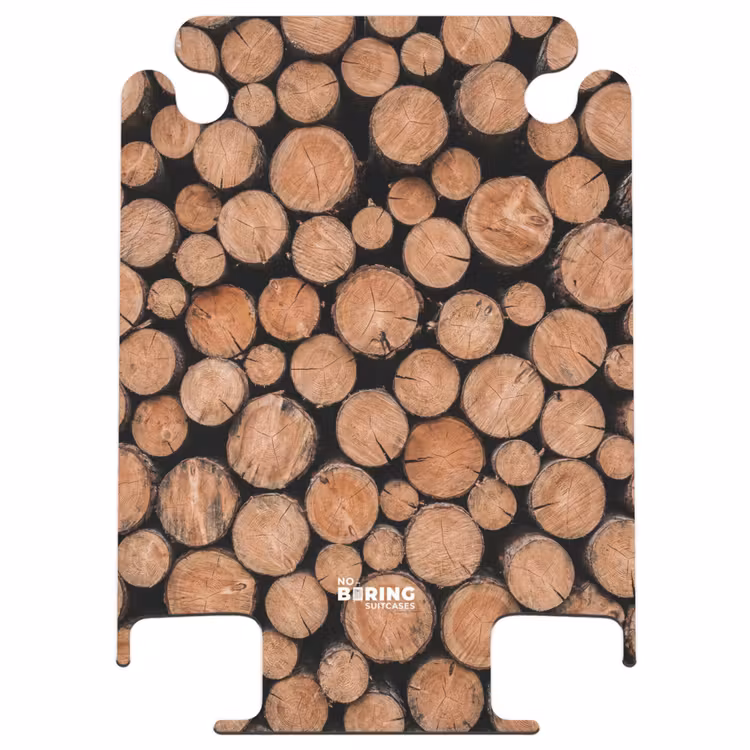 CaseSwap™ - Bûches - Texture - Motif - Marron - Rustique — 1