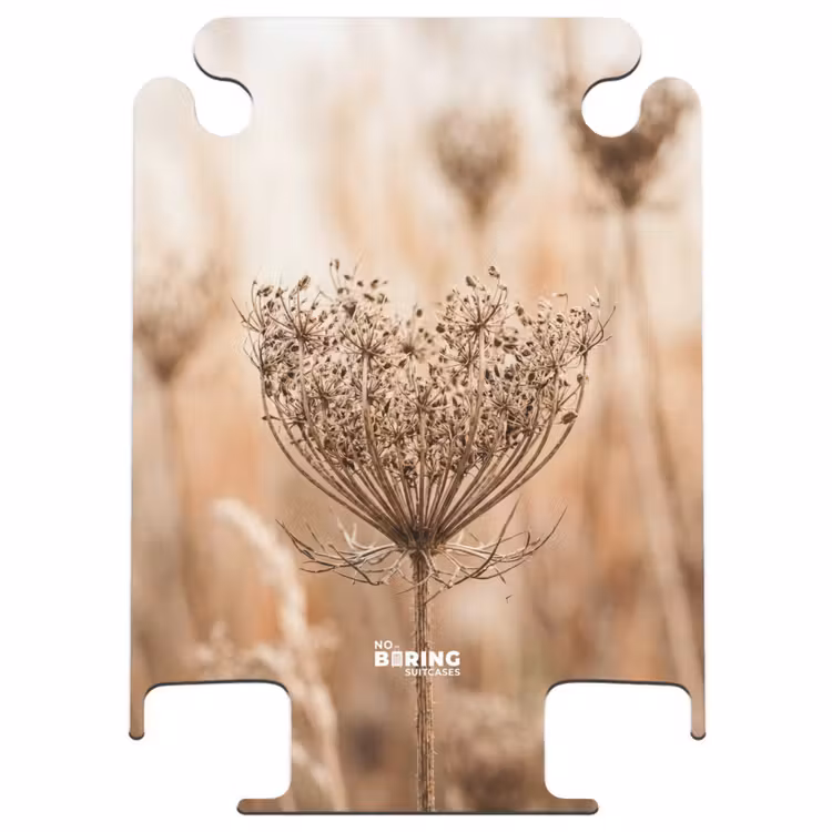 CaseSwap™ - Fleur d'écran - Fleur séchée - Hiver - Beige - Minimaliste — 1