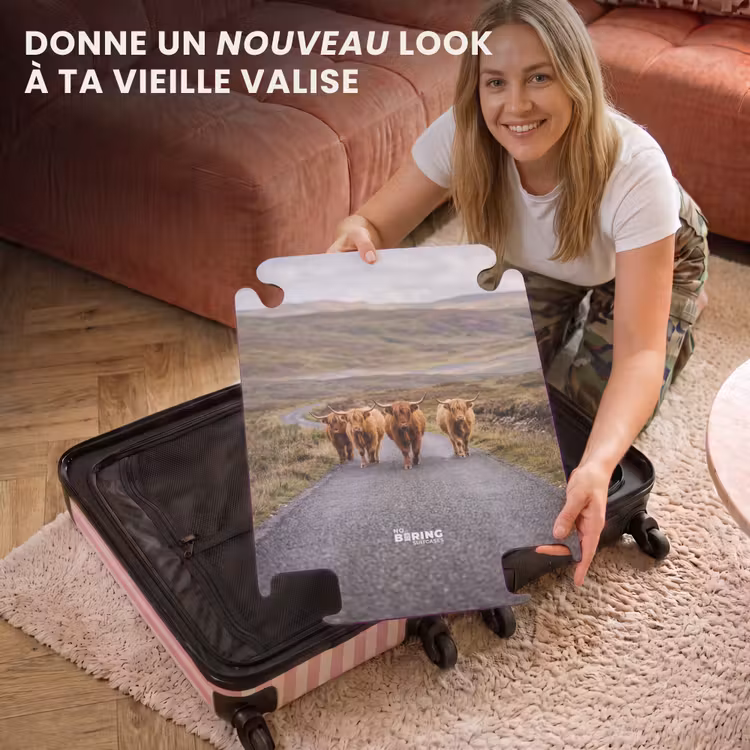 CaseSwap - Highlanders écossais - Route - Paysage - Troupeau — 3