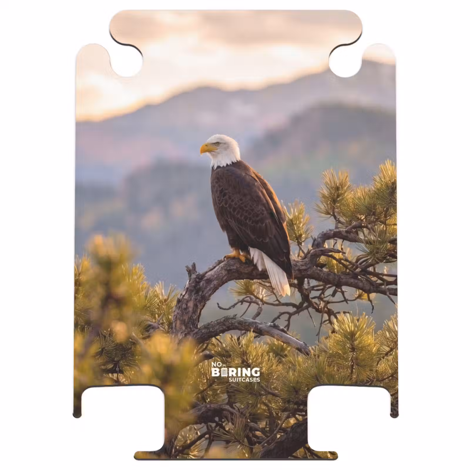 CaseSwap™ - Aigle de mer - Arbre - Montagnes - Vert — 1