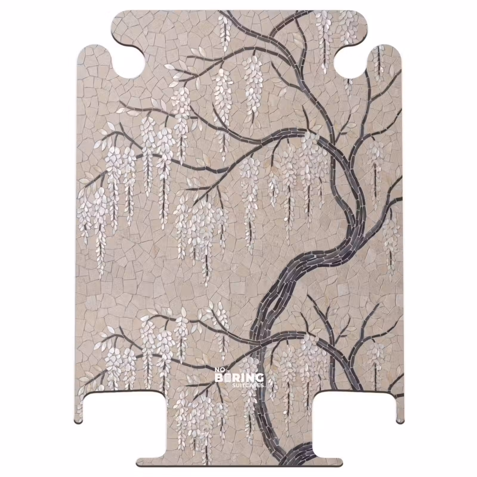 CaseSwap™ - Arbre - Fleurs - Mosaïque - Art - Blanc — 1