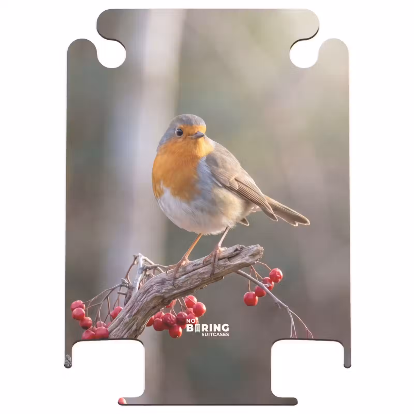 CaseSwap™ - Rouge-gorge - Branche - Baies - Nature — 1