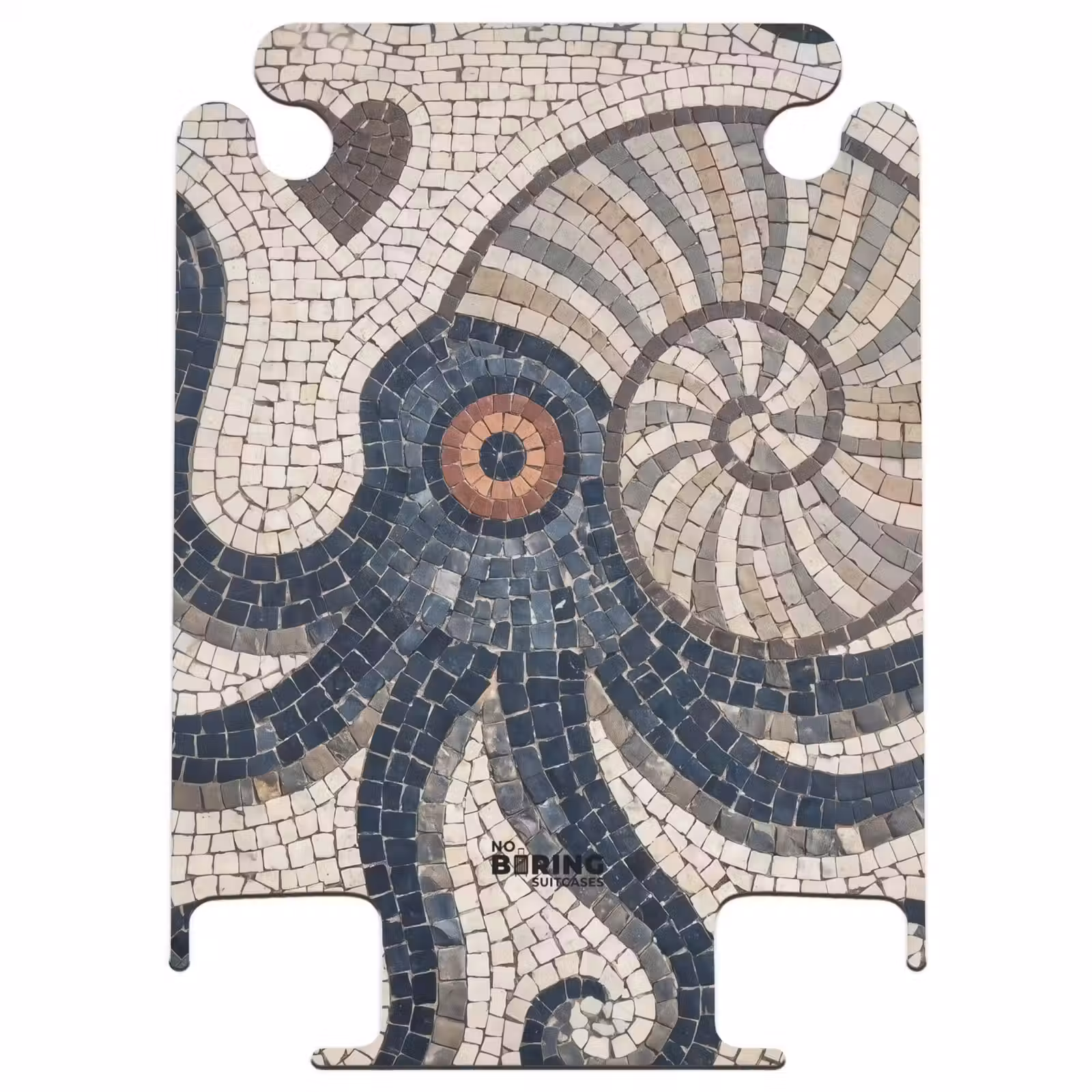 CaseSwap™ - Vie marine - Mosaïque - Art - Vintage - Beige — 1