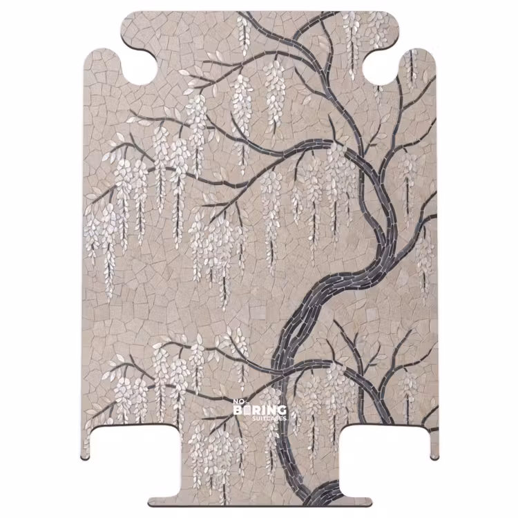CaseSwap™ - Arbre - Fleurs - Mosaïque - Art - Blanc — 1