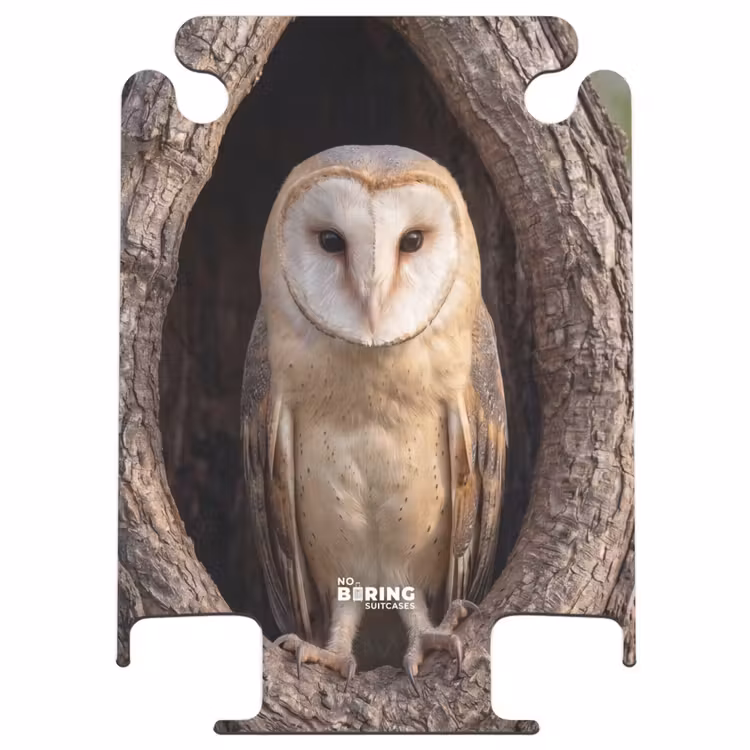 CaseSwap™ - Chouette effraie - Arbre - Nature - Marron — 1