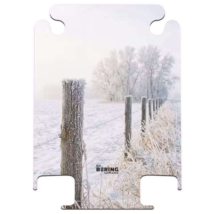 CaseSwap™ - Clôture - Neige - Brouillard - Campagne - Nostalgie — 1