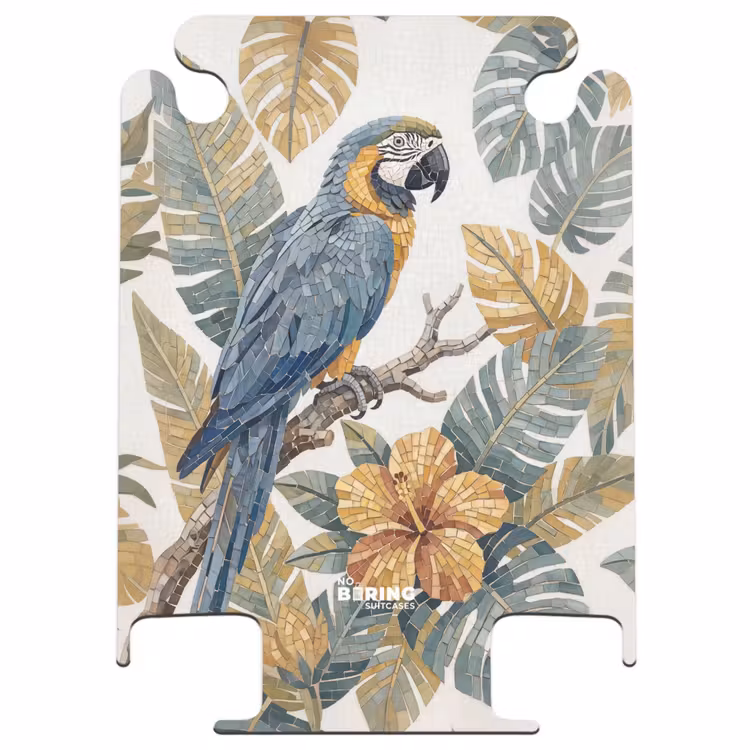 CaseSwap - Oiseau - Branche - Nature - Mosaïque - Bleu — 1