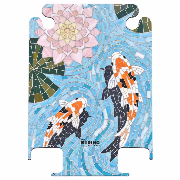 CaseSwap™ - Poisson - Eau - Nature - Mosaïque - Bleu — 1