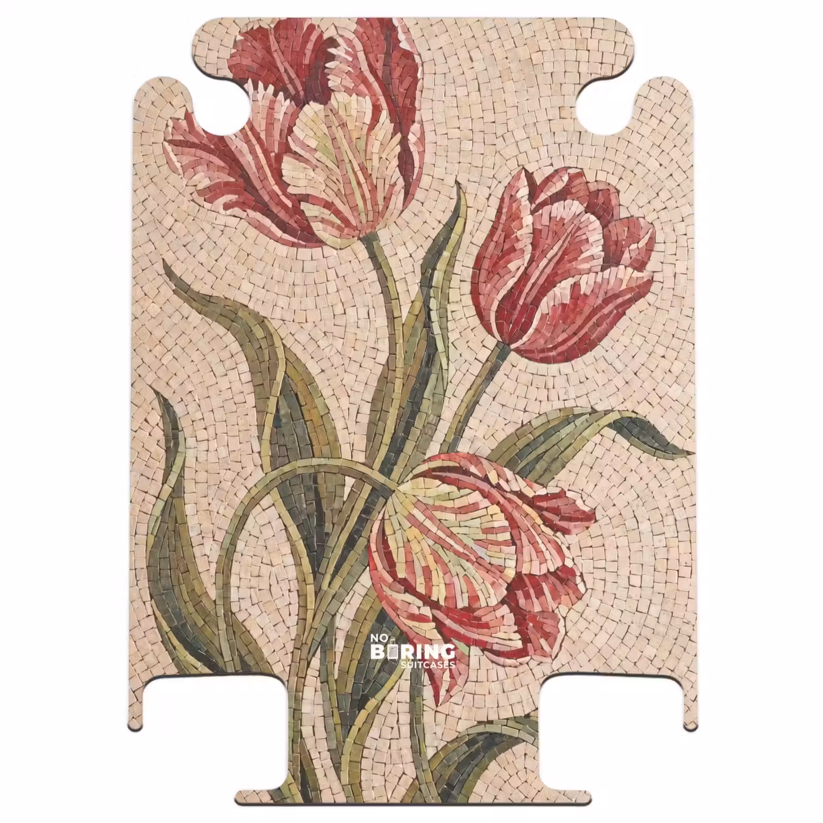CaseSwap™ - Fleurs - Mosaïque - Rouge - Vert - Art — 1