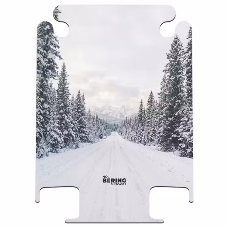 CaseSwap - Route - Neige - Forêt de conifères - Hiver - Aventure — 1