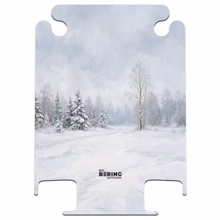 CaseSwap - Sentier forestier - Pins - Neige - Hiver - Apaisant — 1