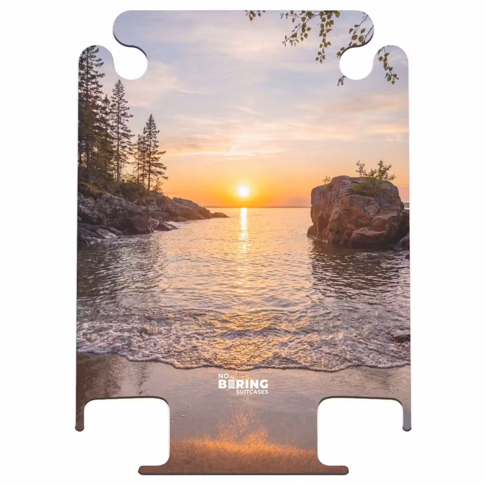 CaseSwap™ - Coucher de soleil - Côte - Eau - Nature - Orange — 1