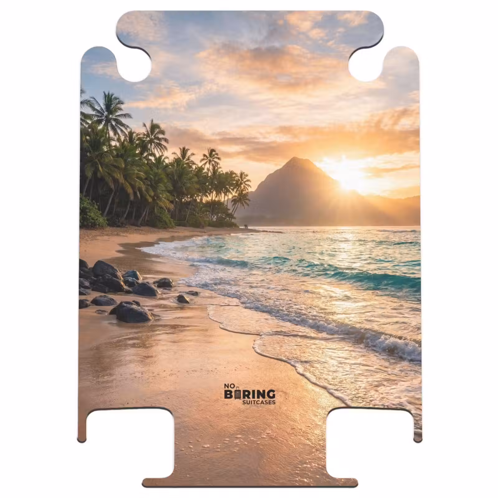 CaseSwap - Mer - Montagne - Paysage - Tropical - Or — 1