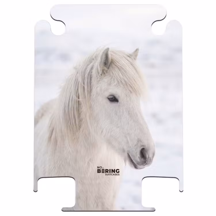 CaseSwap - Cheval - Tête - Hiver - Animaux - Blanc — 1