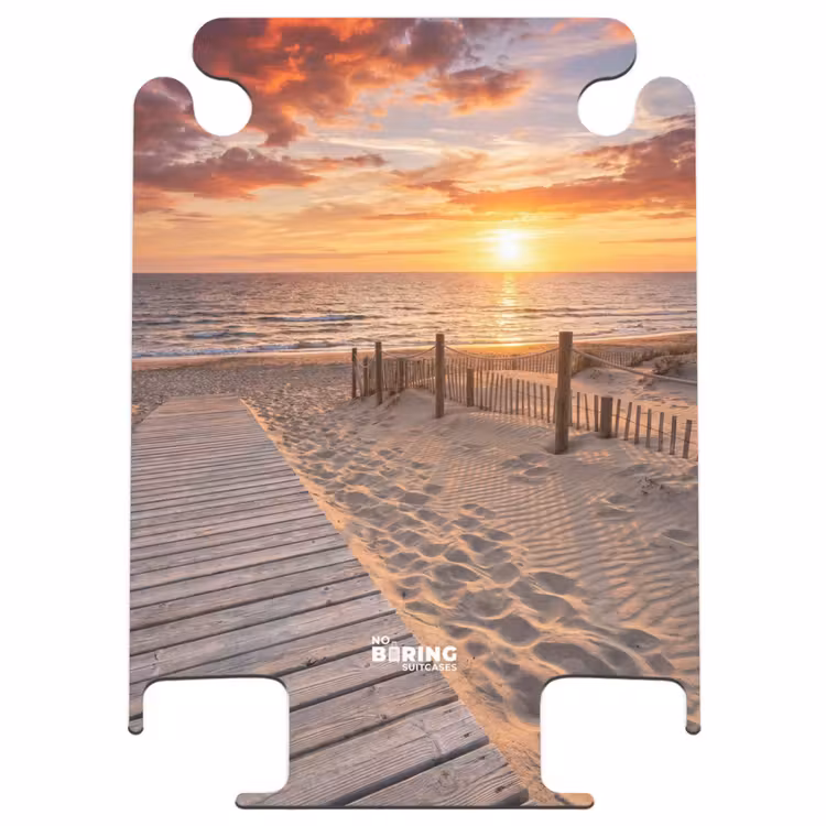 CaseSwap™ - Plage - Coucher de soleil - Mer - Nature - Orange — 1