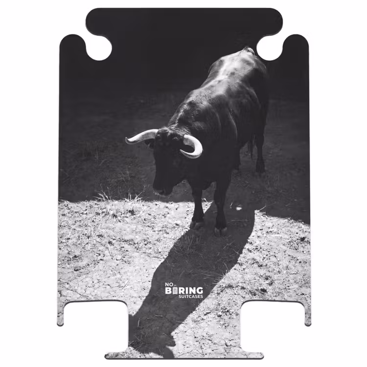 CaseSwap - Taureau - Ombre - Animaux - Contraste - Noir et blanc — 1