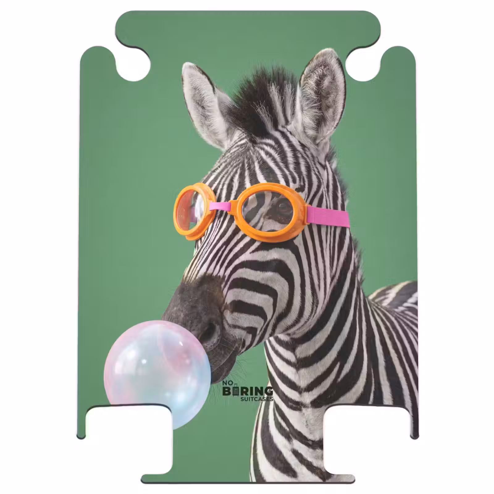 CaseSwap™ - Animal - Lunettes - Cloche - Moderne - Vert — 1
