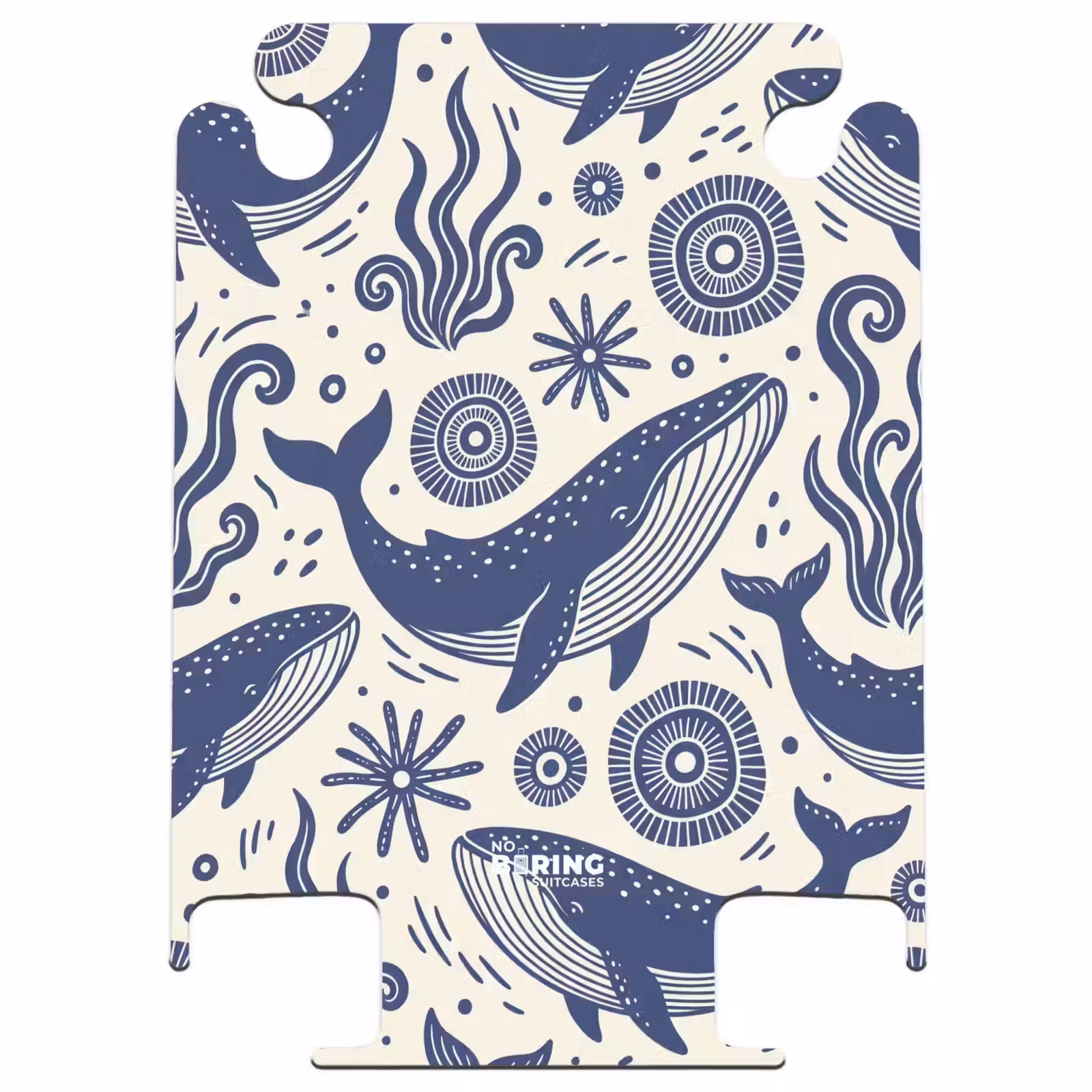 CaseSwap™ - Baleine - Sous-marin - Animaux - Abstrait - Bleu — 1