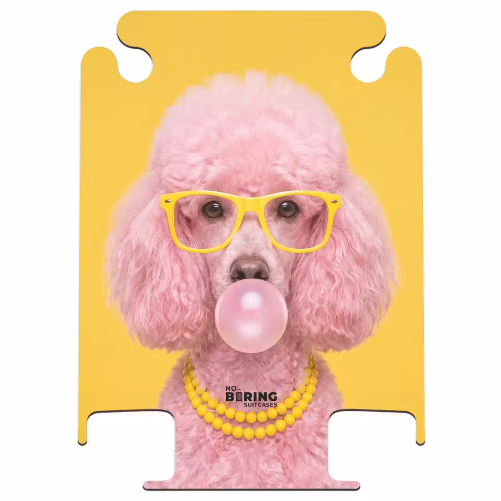 CaseSwap™ - Chien - Chewing-gum - Animaux - Moderne - Rose — 1