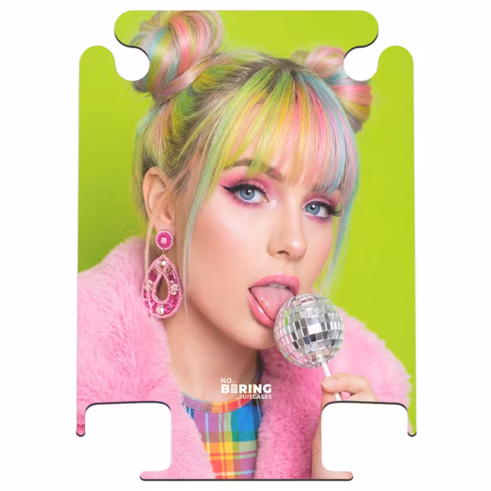 CaseSwap™ - Femme - Cheveux colorés - Pop art - Moderne - Dynamique — 1