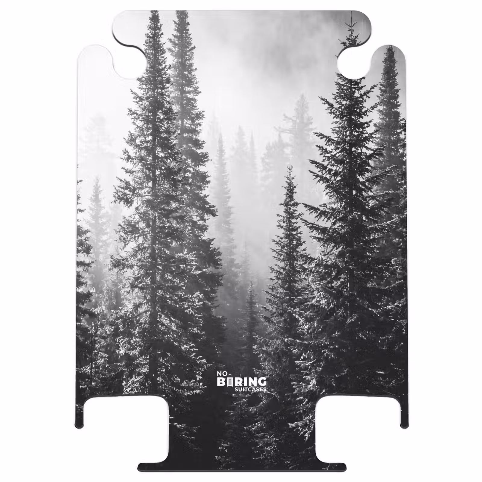 CaseSwap™ - Forêt - Brouillard - Hiver - Monochrome - Nature — 1