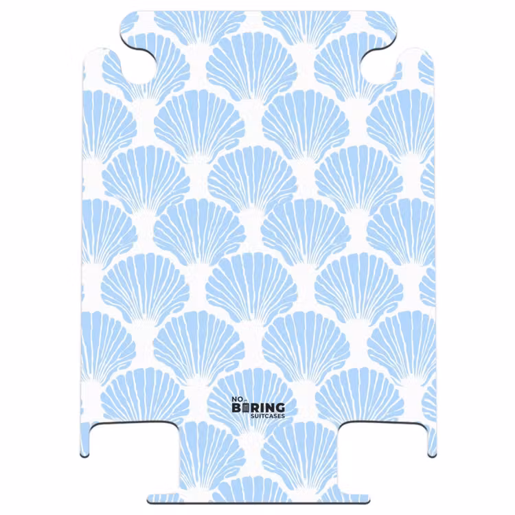 CaseSwap™ - Bleu - Blanc - Coquillages - Graphisme - Texture — 1