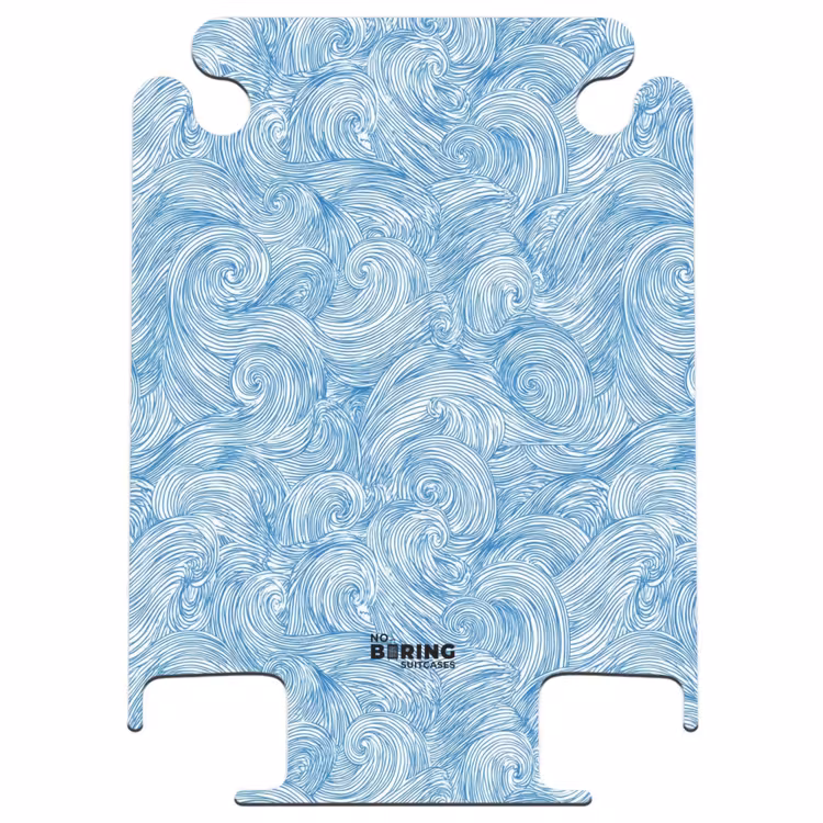 CaseSwap™ - Bleu - Blanc - Spirale - Vagues - Lignes — 1
