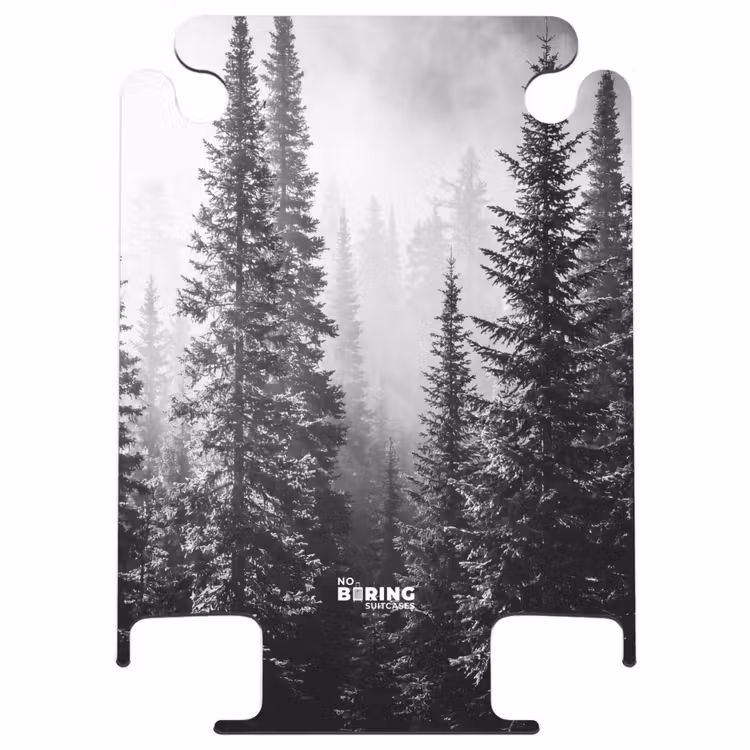 CaseSwap™ - Forêt - Brouillard - Hiver - Monochrome - Nature — 1