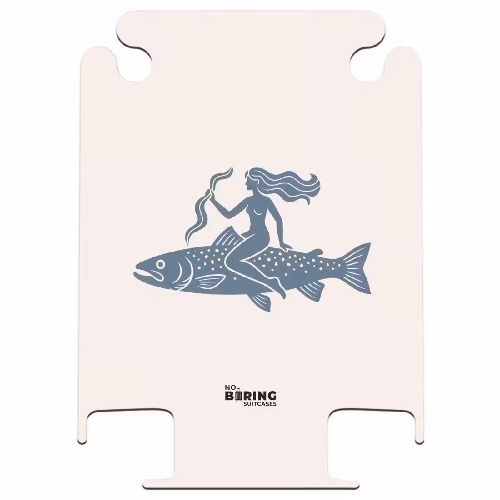 CaseSwap™ - Femme - Poisson - Fantaisie - Abstrait - Bleu — 1