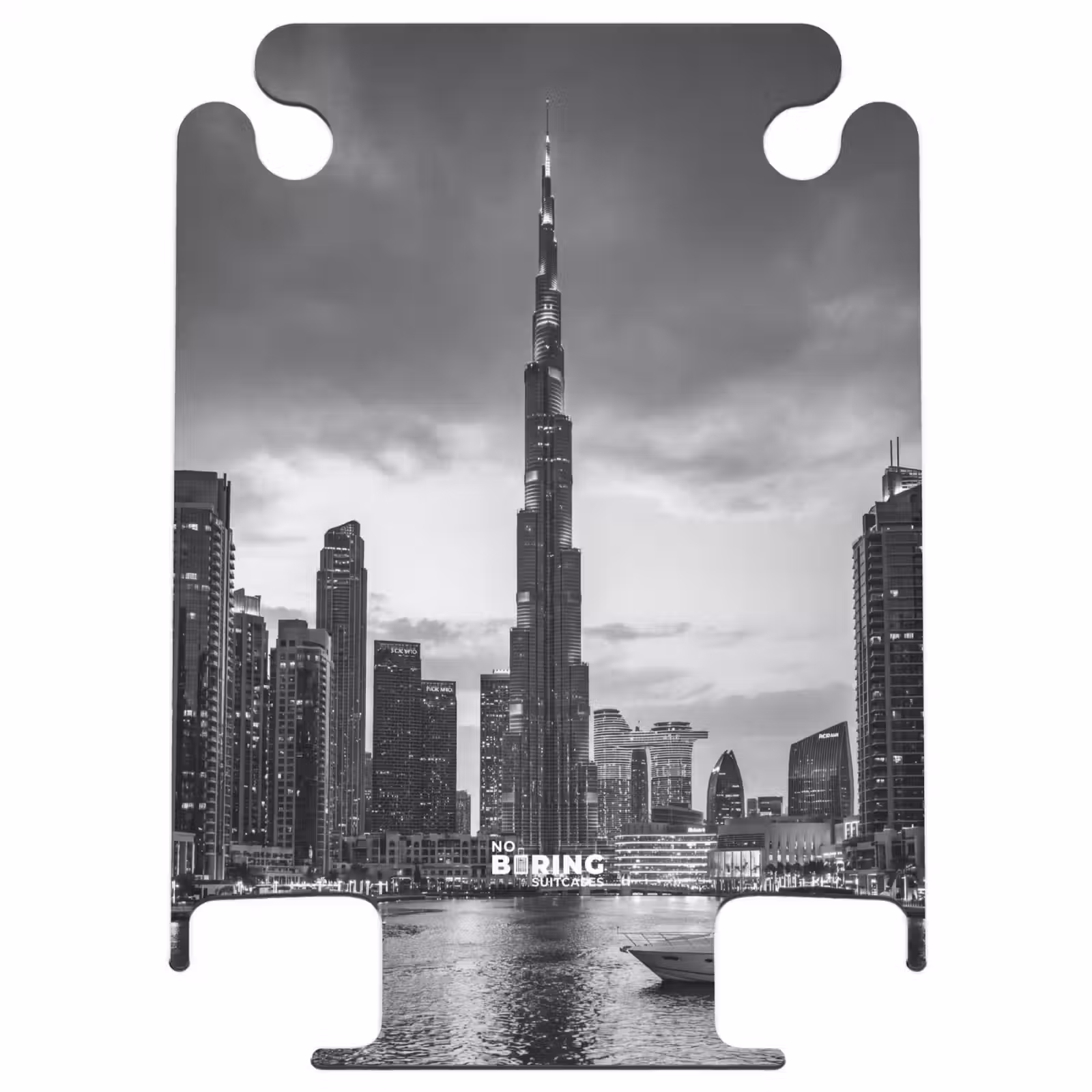 CaseSwap™ - Ville - Skyline - Architecture - Soir - Noir et blanc — 1