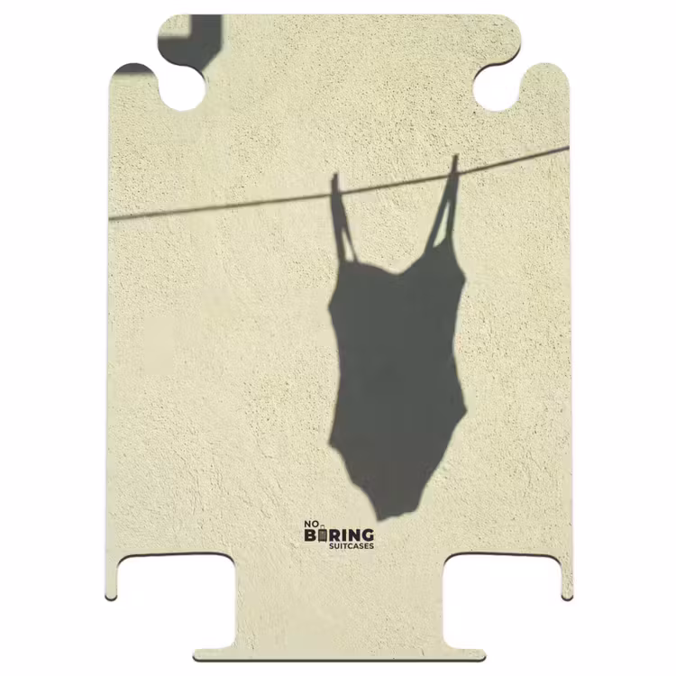 CaseSwap™ - Maillot de bain - Ombre - Mur - Été - Minimaliste — 1