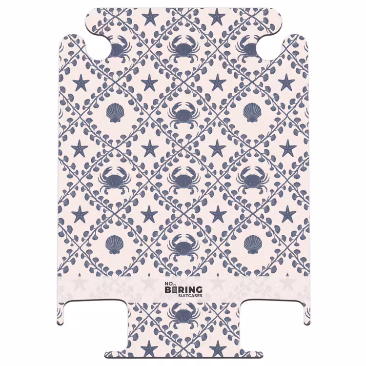 CaseSwap - Mer - Crabe - Étoile de mer - Motif - Bleu — 1