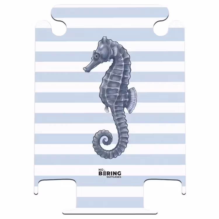 CaseSwap - Poisson - Océan - Illustration - Bleu - Rayures — 1