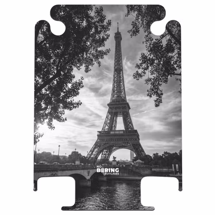 CaseSwap™ - Tour Eiffel - Paris - Rivière - Architecture - Noir et blanc — 1