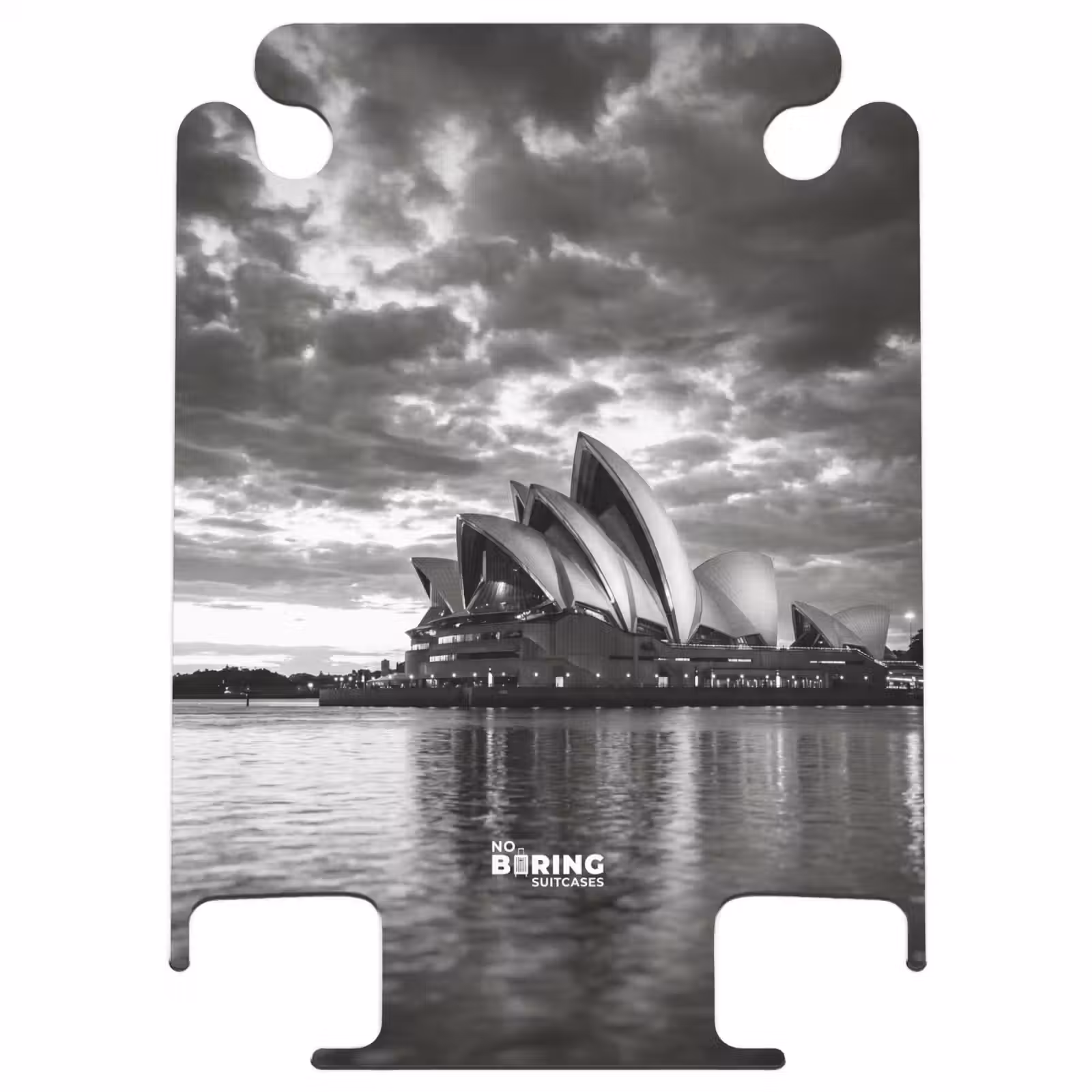 CaseSwap™ - Architecture - Eau - Ville - Moderne - Noir - Blanc — 1
