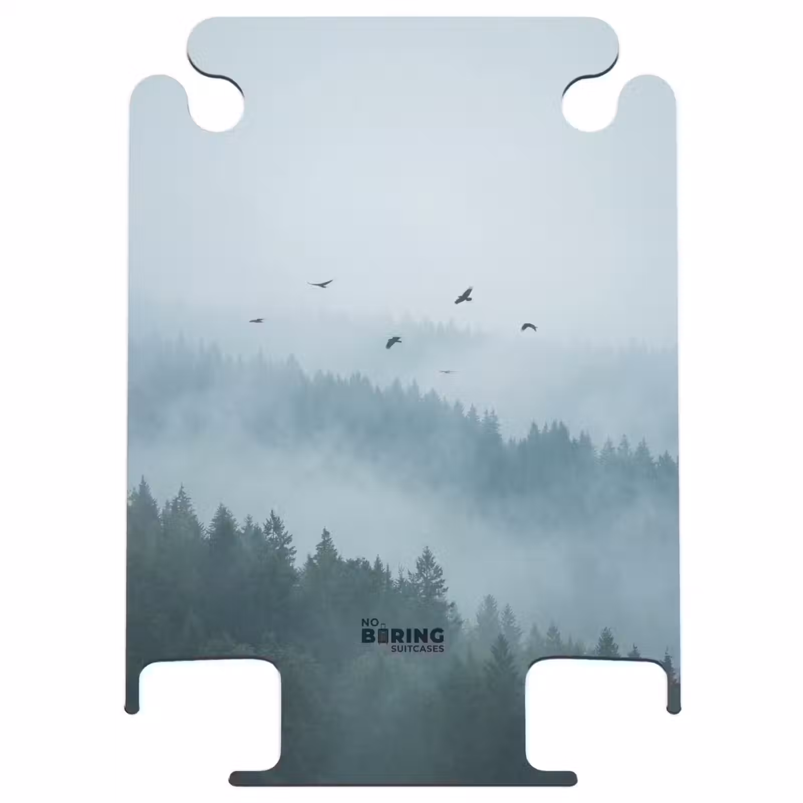 CaseSwap™ - Forêt - Brouillard - Oiseaux - Nature - Vert — 1