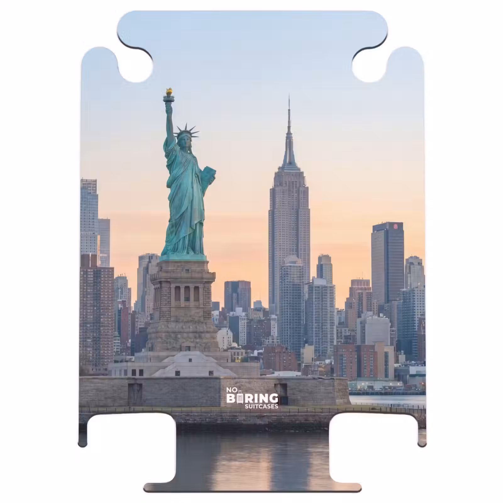 CaseSwap - Statue de la Liberté - New York - Lever du soleil - Ville - Architecture — 1