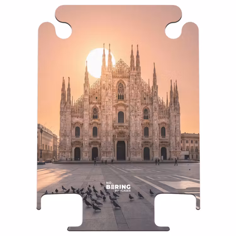 CaseSwap™ - Architecture - Milan - Place - Lever du soleil - Orange — 1