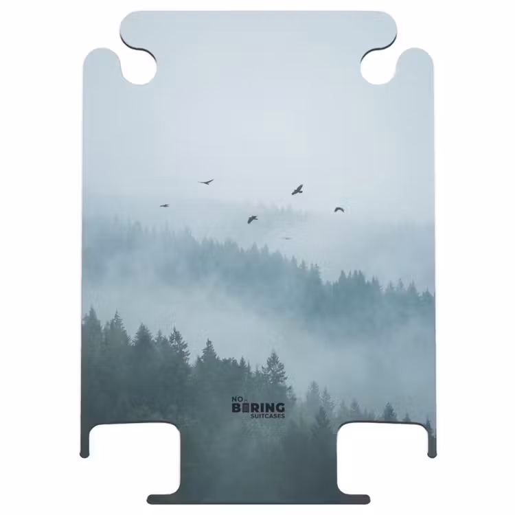 CaseSwap™ - Forêt - Brouillard - Oiseaux - Nature - Vert — 1