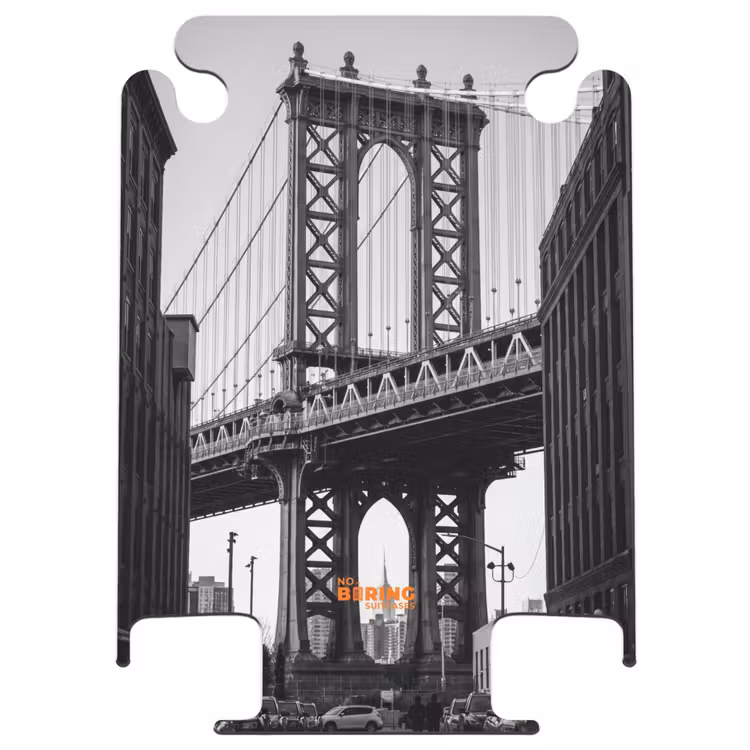CaseSwap - Pont - Ville - Architecture - Moderne - Noir - Blanc — 1