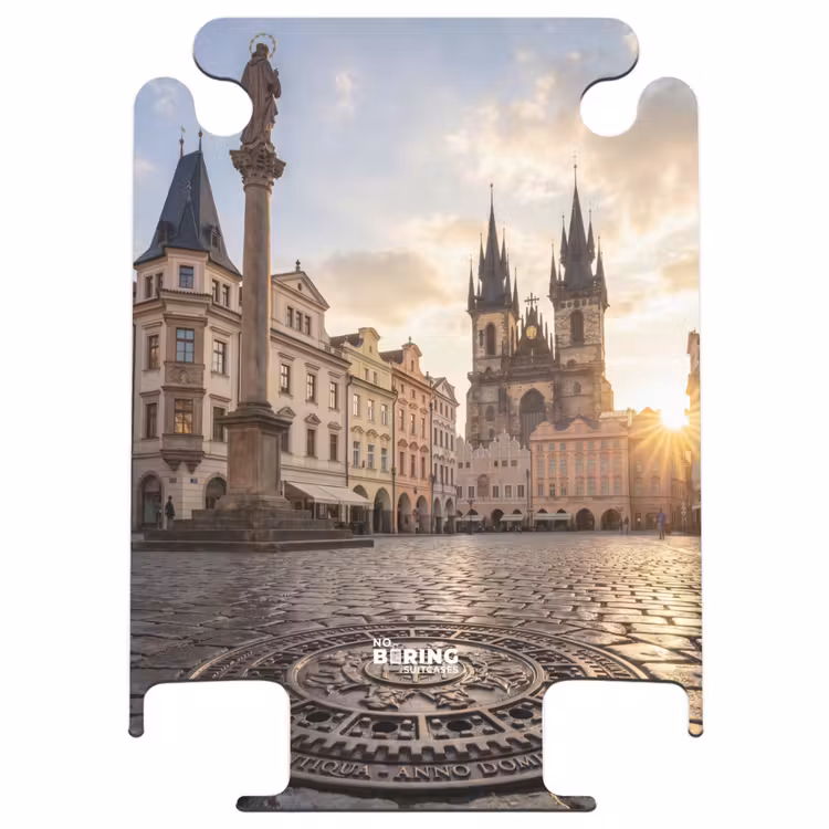 CaseSwap™ - Ville - Prague - Matin - Architecture - Or — 1