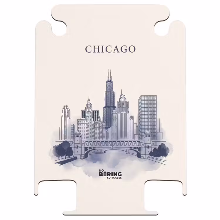 CaseSwap™ - Ville - Skyline - Architecture - Dessin au trait - Bleu — 1