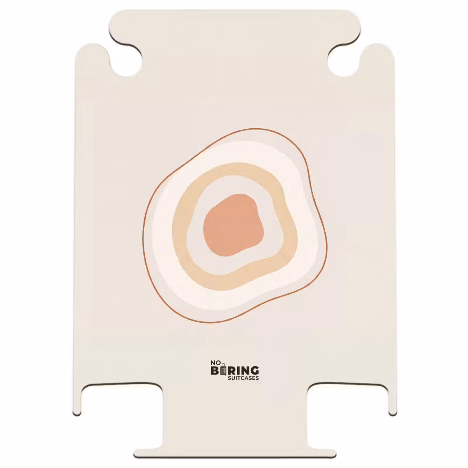 CaseSwap™ - Résumé - Organique - Moderne - Beige - Art — 1